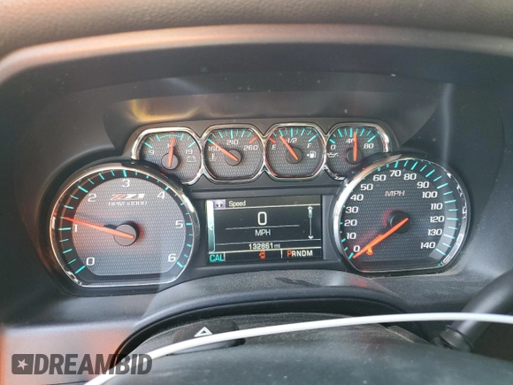 2015 Chevrolet Silverado 1500 LTZ with VIN 3GCUKSEC5FG317867, listed as a Copart auction lot 50951014 with 132,861 mi miles and Salvage Title. Bid and sale history available at carsss.com. Image 9.