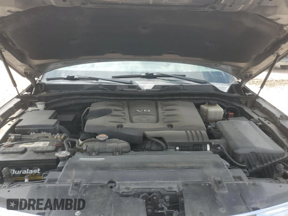 2013 Infiniti QX56 with VIN JN8AZ2NF3D9550754, listed as a Copart auction lot 54130675 with 202,669 mi miles and Salvage title. Bid and sale history available at DreamBid. Image 12.