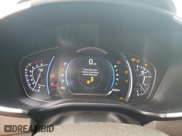 2020 Hyundai Santa Fe Limited with VIN 5NMS53AA0LH239118, listed as a Copart auction lot 71769394 with 37,626 mi miles and Non Repairable. Bid and sale history available at DreamBid. Image 9.