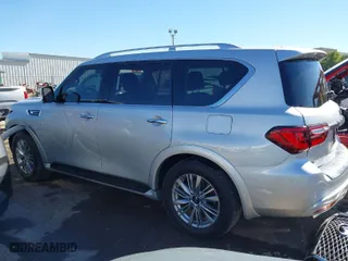 2018 Infiniti QX80 with VIN JN8AZ2NE6J9192293, listed as a IAAI auction lot 40557314 with 91,551 mi miles. Bid and sale history available at carsss.com. Image 15.