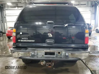 2006 Chevrolet Suburban Z71 with VIN 3GNFK16Z96G123761, listed as a Copart auction lot 80494744 with 0 mi miles and Salvage Title. Bid and sale history available at carsss.com. Image 6.