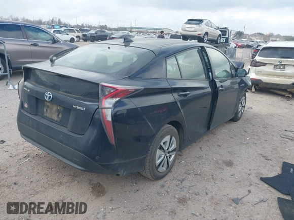 2017 Toyota Prius Two with VIN JTDKBRFU2H3052287, listed as a IAAI auction lot 41507689 with 82,205 mi miles and . Bid and sale history available at carsss.com. Image 4.