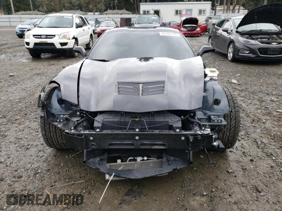 2018 Chevrolet Corvette Z51 1LT with VIN 1G1YG2D71J5106441, listed as a Copart auction lot 47322195 with 15,772 mi miles and Salvage Title. Bid and sale history available at carsss.com. Image 5.