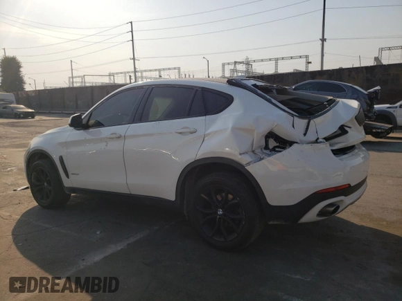 2016 BMW X6 sDrive35i with VIN 5UXKU0C52G0F92890, listed as a Copart auction lot 87875115 with 101,927 mi miles and Salvage Title. Bid and sale history available at carsss.com. Image 2.