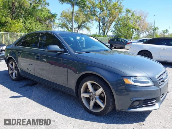 2011 Audi A4 2.0T Premium Plus with VIN WAUFFAFL8BN045576, listed as a IAAI auction lot 41698608 with 111,903 mi miles. Bid and sale history available at carsss.com. Image 1.