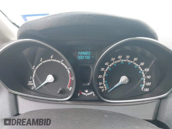 2017 Ford Fiesta SE with VIN 3FADP4BJ7HM159414, listed as a IAAI auction lot 41189078 with 88,708 mi miles. Bid and sale history available at carsss.com. Image 7.