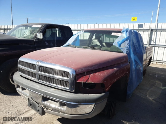 1999 Dodge Ram 1500 with VIN 3B7HF13Z1XG161805, listed as a Copart auction lot 45814355 with 0 mi miles and Salvage Title. Bid and sale history available at carsss.com. Image 1.