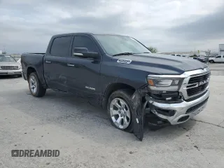2019 Ram 1500 Big Horn/Lone Star with VIN 1C6SRFFT0KN747680, listed as a Copart auction lot 51099415 with 105,713 mi miles and Salvage Title. Bid and sale history available at carsss.com. Image 4.