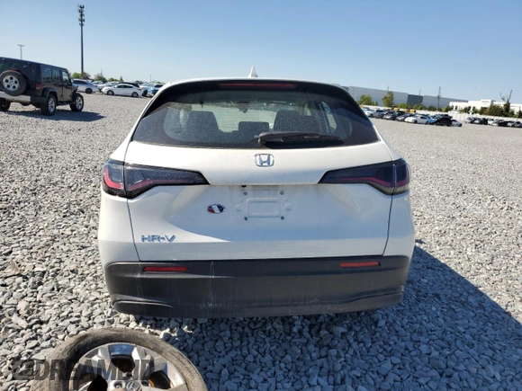 2024 Honda HR-V LX with VIN 3CZRZ1H33RM727414, listed as a Copart auction lot 49262125 with Not Provided miles and Clean Title. Bid and sale history available at DreamBid. Image 6.