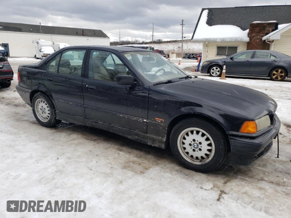 1998 BMW 3 Series 318i with VIN WBACC9329WEE60890, listed as a Copart auction lot 42497055 with 138,346 mi miles and Salvage Title. Bid and sale history available at carsss.com. Image 4.
