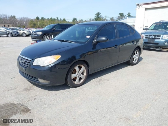 2008 Hyundai Elantra GLS with VIN KMHDU46D38U512696, listed as a IAAI auction lot 41951088 with 130,325 mi miles. Bid and sale history available at carsss.com. Image 2.