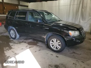 2006 Toyota Highlander Hybrid with VIN JTEEW21A660022144, listed as a Copart auction lot 61107454 with 158,947 mi miles and Salvage Title. Bid and sale history available at carsss.com. Image 4.