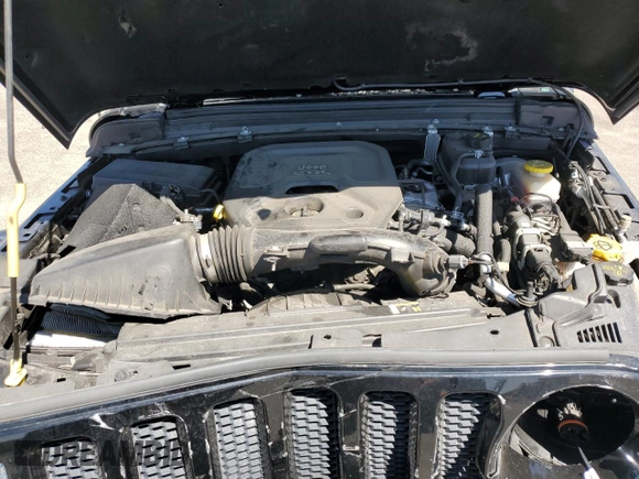 2020 Jeep Wrangler Unlimited Sport S with VIN 1C4HJXDN9LW164413, listed as a Copart auction lot 55100385 with 63,816 mi miles and Salvage title. Bid and sale history available at DreamBid. Image 12.