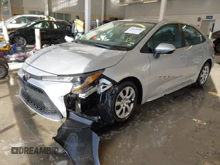 2021 Toyota Corolla LE with VIN 5YFEPMAE0MP214064, listed as a IAAI auction lot 41631520 with 77,396 mi miles and . Bid and sale history available at DreamBid. Image 18.