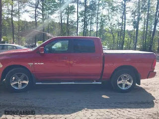 2009 Dodge Ram 1500 Sport with VIN 1D3HB13T69S810041, listed as a IAAI auction lot 42115359 with 209,200 mi miles. Bid and sale history available at carsss.com. Image 14.