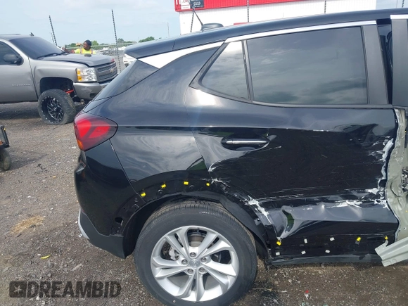 2023 Buick Encore GX Preferred with VIN KL4MMBS22PB155397, listed as a IAAI auction lot 42426356 with 9,776 mi miles and . Bid and sale history available at DreamBid. Image 17.