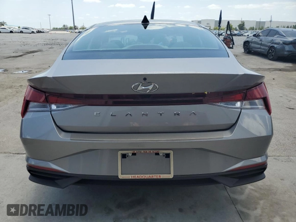 2023 Hyundai Elantra SEL with VIN KMHLM4AG5PU525977, listed as a Copart auction lot 54334505 with 13,400 mi miles and Non Repairable. Bid and sale history available at DreamBid. Image 6.