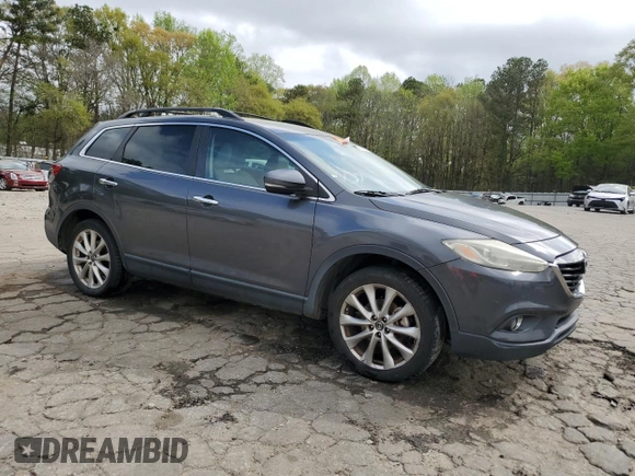 2014 Mazda CX-9 Grand Touring z VIN JM3TB2DA2E0432416, wystawiony jako Copart lot #51324875 z przebiegiem 201 404 mil mil oraz Szkoda całkowita • Salvage title. Historia ofert i sprzedaży dostępna na DreamBid. Obrazek 4.