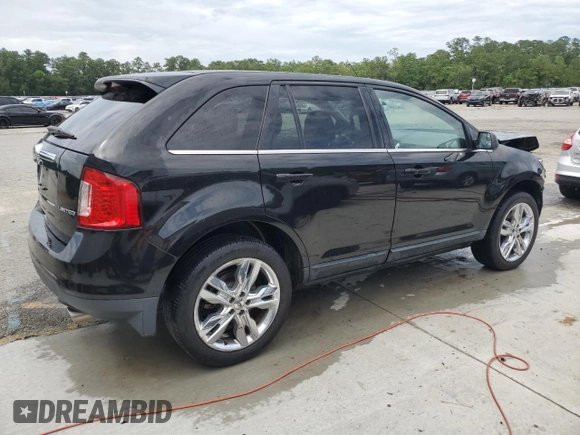 2013 Ford Edge Limited with VIN 2FMDK3KC0DBC60841, listed as a Copart auction lot 59917675 with 98,855 mi miles and Salvage title. Bid and sale history available at DreamBid. Image 3.