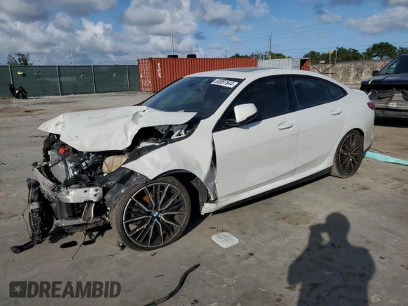 2020 BMW 2 Series 228i xDrive with VIN WBA73AK06L7F72999, listed as a Copart auction lot 84939604 with 38,259 mi miles and Non Repairable. Bid and sale history available at DreamBid. Image 1.