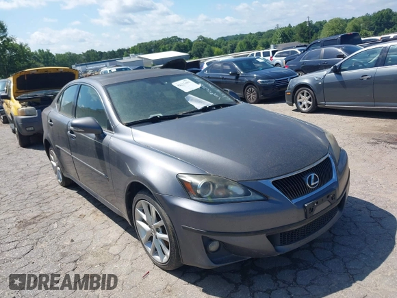 2013 Lexus IS 250 with VIN JTHCF5C29D5063465, listed as a IAAI auction lot 42513401 with Not provided miles and . Bid and sale history available at DreamBid. Image 1.