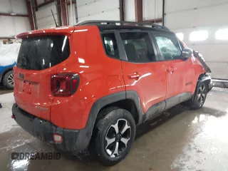 2019 Jeep Renegade Trailhawk with VIN ZACNJBC10KPK40100, listed as a IAAI auction lot 41096553 with 41,384 mi miles and . Bid and sale history available at DreamBid. Image 4.