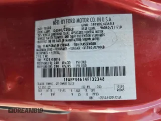 2004 Ford Mustang Deluxe с VIN 1FAFP44614F132348, выставлен на аукционе Copart как лот 60098855 с пробегом 161 683 миль миль и Чистый • Clean title. История ставок и продаж доступна на DreamBid. Изображение 12.