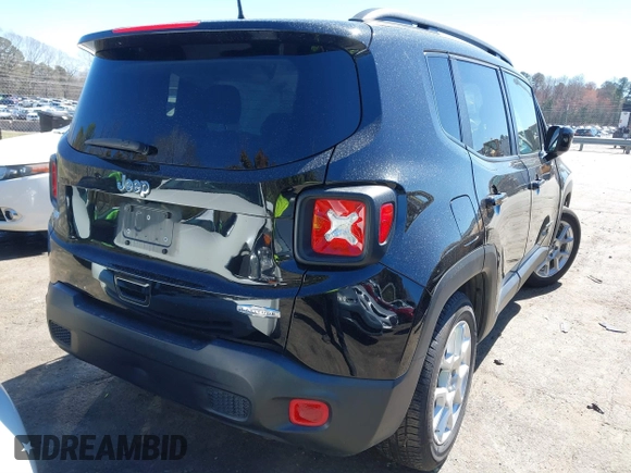 2020 Jeep Renegade Latitude with VIN ZACNJABB9LPL63724, listed as a IAAI auction lot 41832837 with 78,531 mi miles. Bid and sale history available at carsss.com. Image 16.