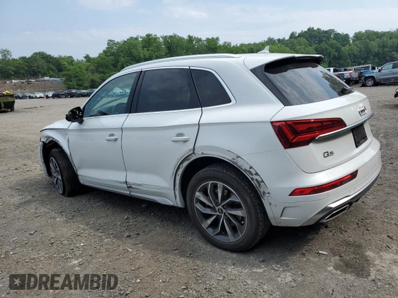 2023 Audi Q5 S line Prestige z VIN WA1FAAFY1P2124068, wystawiony jako Copart lot #60449165 z przebiegiem 19 763 mil mil oraz Szkoda całkowita • Salvage title. Historia ofert i sprzedaży dostępna na DreamBid. Obrazek 2.