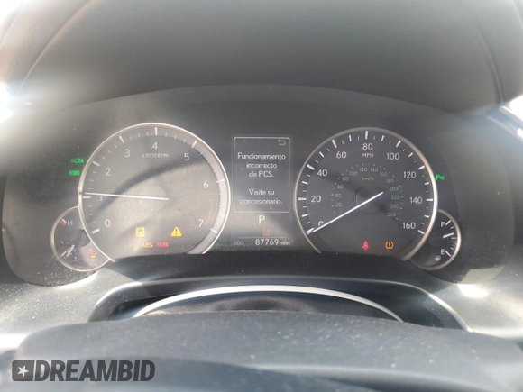 2018 Lexus RX 350 with VIN 2T2BZMCA1JC139972, listed as a Copart auction lot 59598485 with 87,769 mi miles and Salvage title. Bid and sale history available at DreamBid. Image 9.