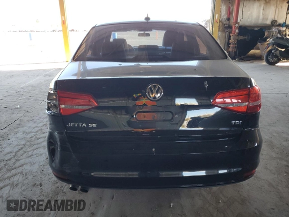 2015 Volkswagen Jetta Sedan 2.0L TDI SEL with VIN 3VWLA7AJ3FM307448, listed as a Copart auction lot 83636714 with 77,407 mi miles and Salvage Title. Bid and sale history available at carsss.com. Image 6.
