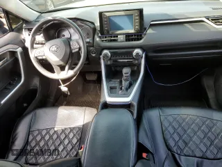 2021 Toyota RAV4 XLE with VIN 2T3W1RFV8MC098471, listed as a Copart auction lot 50675815 with 56,949 mi miles and Salvage Title. Bid and sale history available at carsss.com. Image 8.