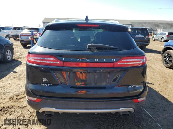 2018 Lincoln MKC Select with VIN 5LMCJ2D96JUL00594, listed as a Copart auction lot 52598735 with 78,839 mi miles and Clean title. Bid and sale history available at DreamBid. Image 6.