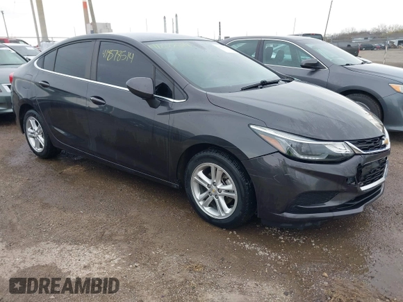 2017 Chevrolet Cruze LT with VIN 1G1BE5SM0H7178316, listed as a IAAI auction lot 41878514 with 157,353 mi miles and . Bid and sale history available at DreamBid. Image 1.