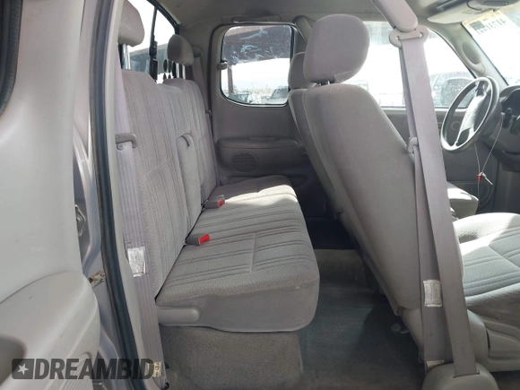 2000 Toyota Tundra SR5 with VIN 5TBRN3415YS049029, listed as a IAAI auction lot 41731441 with 202,100 mi miles and . Bid and sale history available at DreamBid. Image 8.