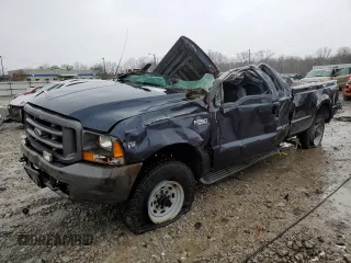 2000 Ford F-250 XL с VIN 1FTNX21L3YED48024, выставлен на аукционе Copart как лот 85497574 с пробегом 181 072 миль миль и На запчасти • Non repairable. История ставок и продаж доступна на DreamBid. Изображение 1.