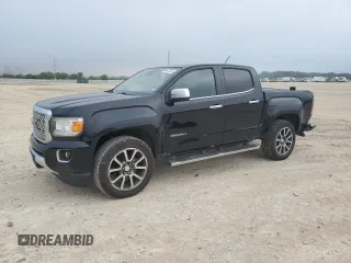 2018 GMC Canyon 2WD Denali z VIN 1GTG5EEN1J1140085, wystawiony jako Copart lot #54442725 z przebiegiem 69 709 mil mil oraz Szkoda całkowita • Salvage title. Historia ofert i sprzedaży dostępna na DreamBid. Obrazek 1.