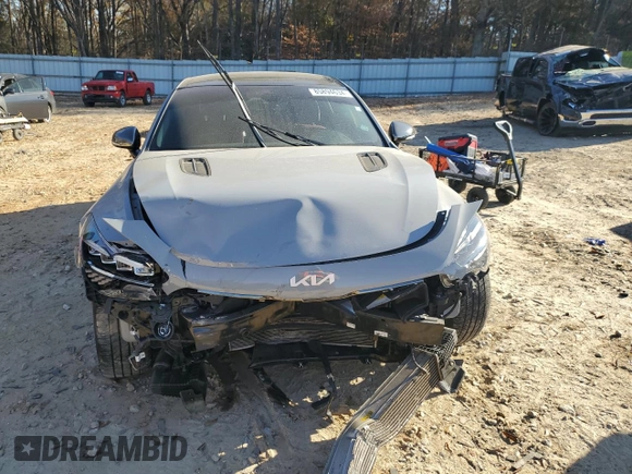 2022 Kia Stinger GT1 with VIN KNAE45LC3N6111026, listed as a Copart auction lot 85894634 with 62,011 mi miles and Salvage Title. Bid and sale history available at DreamBid. Image 5.