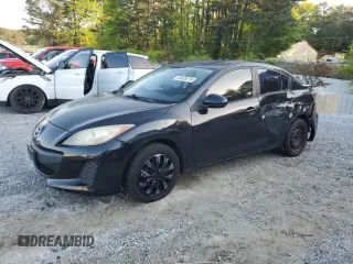 2013 Mazda 3 i SV with VIN JM1BL1TG1D1787877, listed as a Copart auction lot 53020215 with 169,176 mi miles and Salvage Title. Bid and sale history available at DreamBid. Image 1.