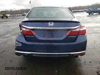 2016 Honda Accord Sport с VIN 1HGCR2F56GA059867, выставлен на аукционе Copart как лот 51954265 с пробегом 133 682 миль миль и Списание • Salvage title. История ставок и продаж доступна на DreamBid. Изображение 6.