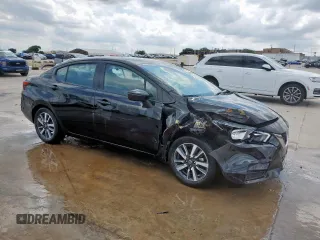 2021 Nissan Versa SV with VIN 3N1CN8EVXML859612, listed as a Copart auction lot 58491295 with 86,335 mi miles and Salvage title. Bid and sale history available at DreamBid. Image 4.