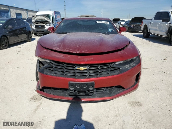 2021 Chevrolet Camaro 1LS with VIN 1G1FB1RX6M0128963, listed as a Copart auction lot 80151114 with 42,745 mi miles and Salvage Title. Bid and sale history available at carsss.com. Image 5.