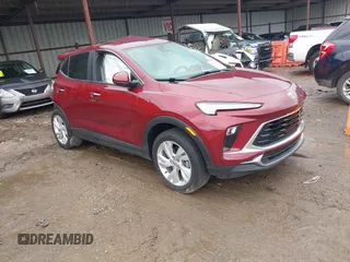 2024 Buick Encore GX Preferred with VIN KL4AMBSL8RB184692, listed as a IAAI auction lot 42313333 with 7,010 mi miles and . Bid and sale history available at DreamBid. Image 1.