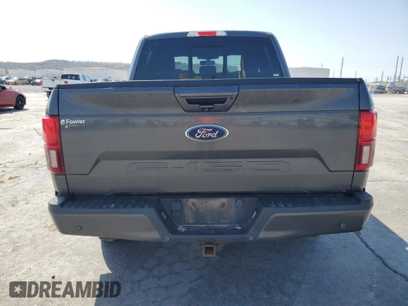 2020 Ford F-150 XL with VIN 1FTEW1E56LKD74166, listed as a Copart auction lot 50786185 with 149,417 mi miles and Salvage Title. Bid and sale history available at carsss.com. Image 6.