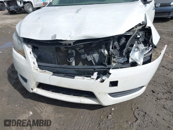 2014 Nissan Sentra S with VIN 3N1AB7AP5EY312995, listed as a IAAI auction lot 41842987 with Not Provided miles and . Bid and sale history available at DreamBid. Image 6.