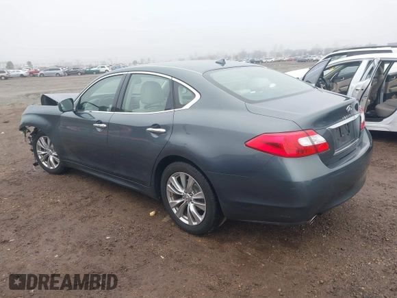 2012 Infiniti M37 with VIN JN1BY1AP8CM331234, listed as a IAAI auction lot 41524316 with 74,052 mi miles. Bid and sale history available at carsss.com. Image 3.