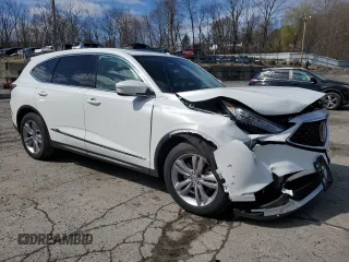 2022 Acura MDX with VIN 5J8YE1H34NL001829, listed as a Copart auction lot 51381795 with 50,698 mi miles and Salvage Title. Bid and sale history available at carsss.com. Image 4.