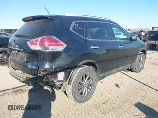 2016 Nissan Rogue SL with VIN 5N1AT2MV8GC741806, listed as a IAAI auction lot 41650432 with 116,978 mi miles and . Bid and sale history available at DreamBid. Image 4.