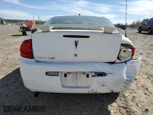 2008 Pontiac G5 with VIN 1G2AL18F087323479, listed as a Copart auction lot 49715525 with 51,325 mi miles and Salvage Title. Bid and sale history available at carsss.com. Image 6.