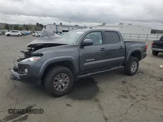 2017 Toyota Tacoma SR5 with VIN 3TMAZ5CNXHM046474, listed as a Copart auction lot 47811625 with 65,506 mi miles and Salvage Title. Bid and sale history available at carsss.com. Image 1.